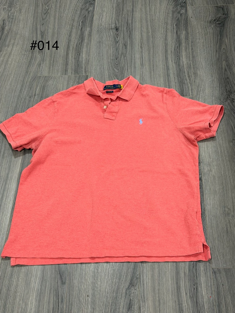 Polo by Ralph Lauren Men's Coral Short-Sleeve Polo